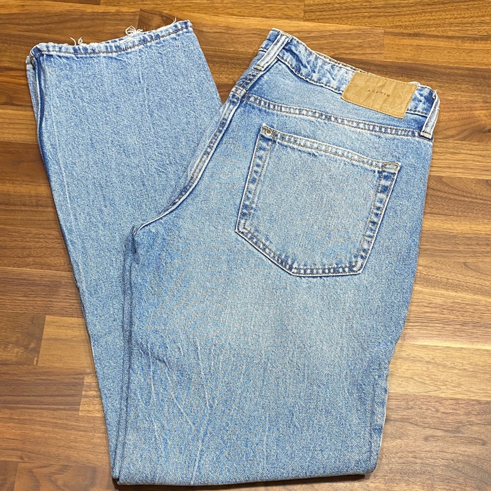 Casual Blue Boyfriend Jeans